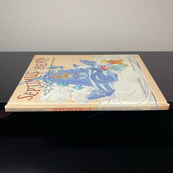 Vintage 1979 “Septimus Bean and His Amazing Machine” by Janet Quin-Harkin - Picture 7 of 10